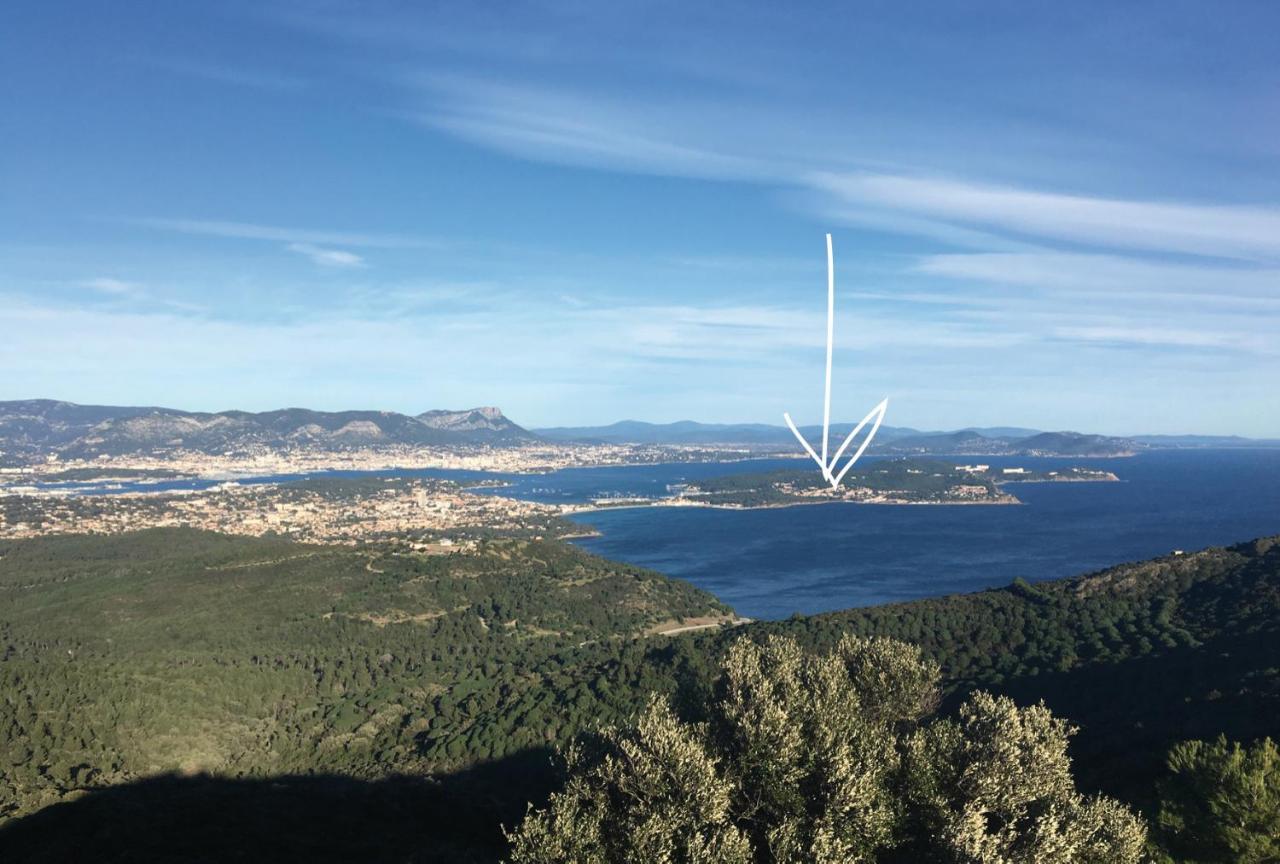 Bas De Villa Jardin Plein Sud Proche Mer Clim-Wifi Saint-Mandrier-sur-Mer Bagian luar foto