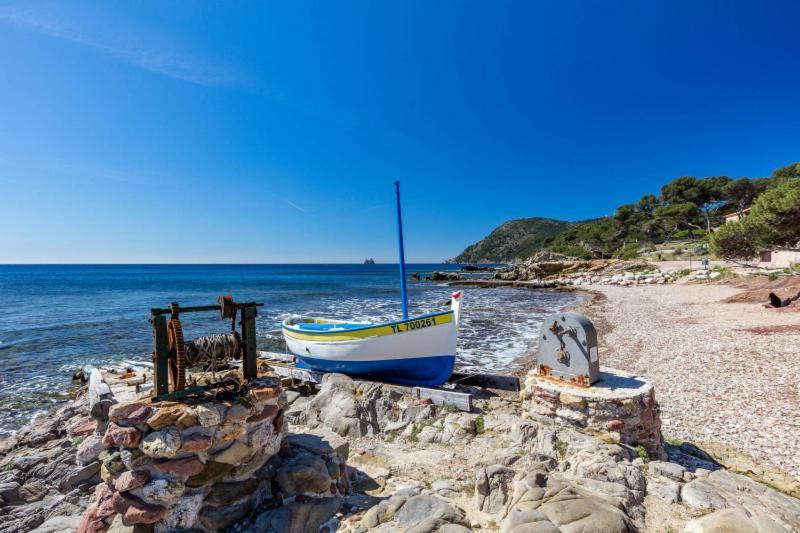 Bas De Villa Jardin Plein Sud Proche Mer Clim-Wifi Saint-Mandrier-sur-Mer Bagian luar foto